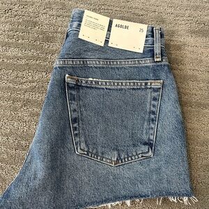 AGOLDE Parker vintage cut off denim shorts